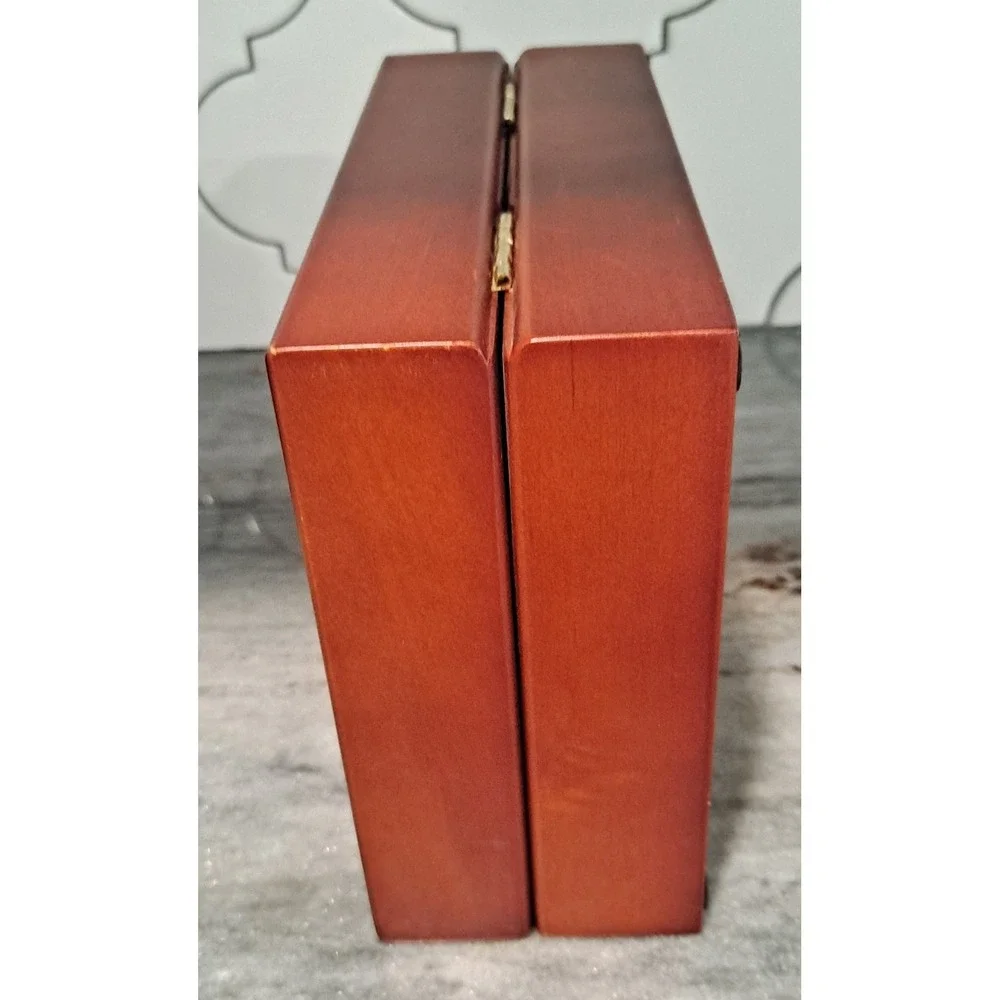 Wooden Jewelry box Carved Turkey Design W/ Turkey Sound Effect‎ 7x5.5x2.75